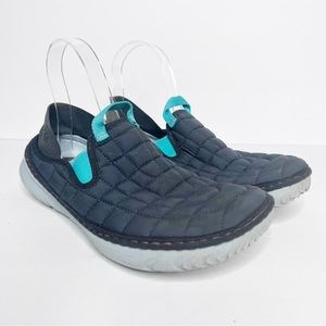 Merrell Hut Moc Quilted Moccasins Shoes Blue Size 8 Women’s